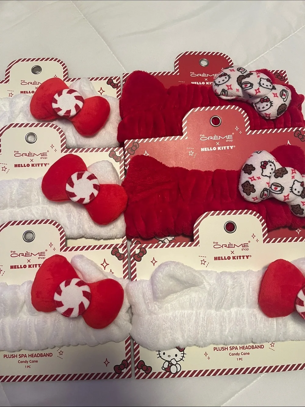 The Crème Shop x Hello  Kitty Plush Spa Headband   2 Choices Pick 1 NWT